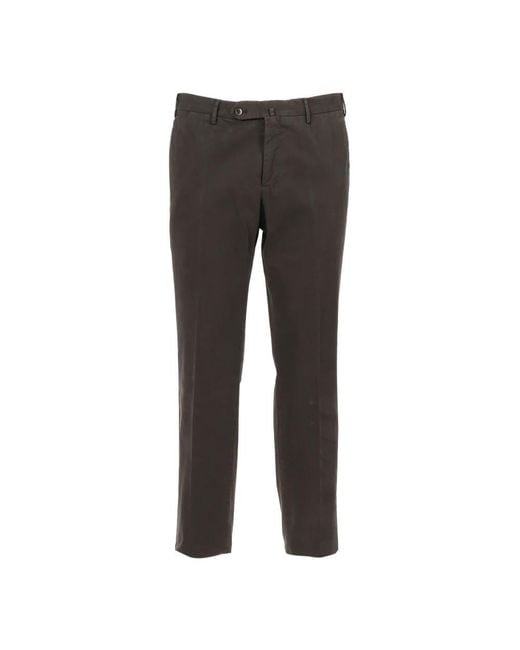 PT01 Gray Slim-Fit Trousers for men