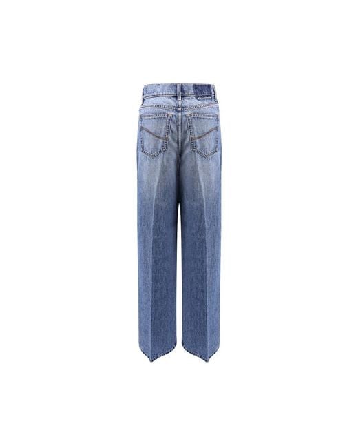 Stella McCartney Blue Straight Jeans