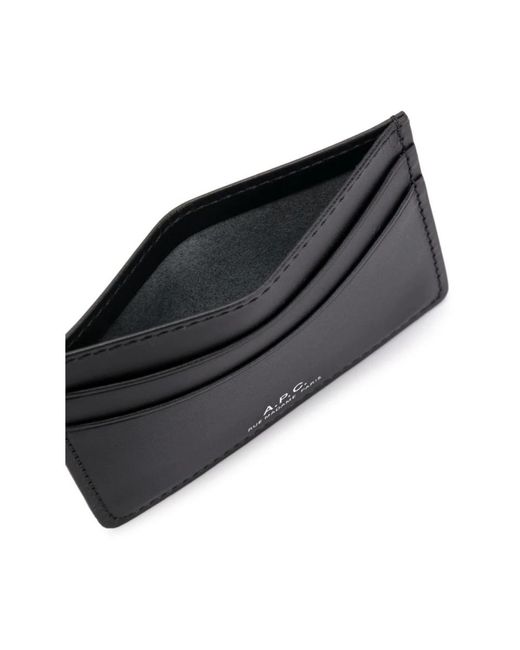 Wallets & Cardholders A.P.C. de color Black