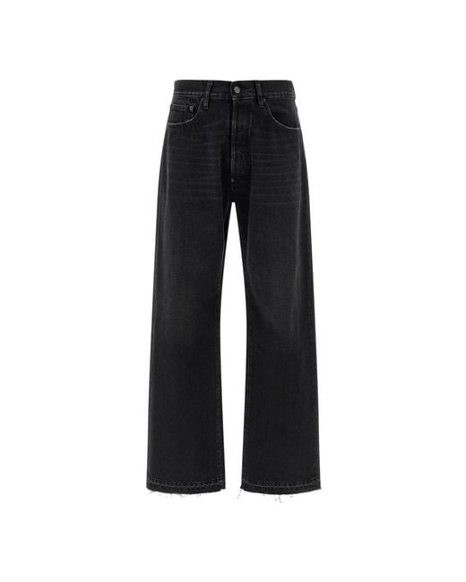 Maison Margiela Straight-Leg Jeans in het Black voor heren