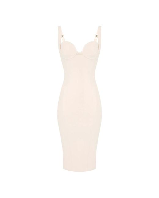 Midi Dresses di Elisabetta Franchi in White