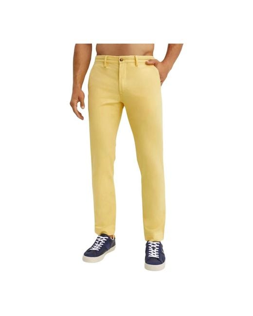 Ralph Lauren Yellow Chinos for men