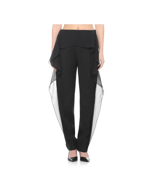 Lanvin Black Straight Trousers