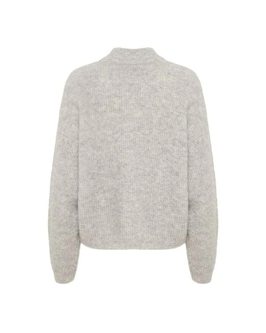 Gestuz Gray Cardigans