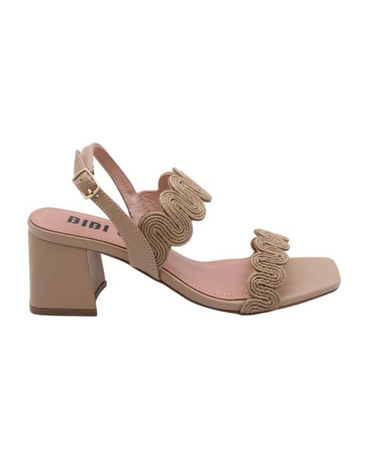 Bibi Lou Pink High Heel Sandals