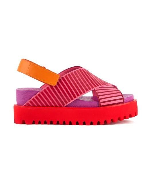 United Nude Red Wedges