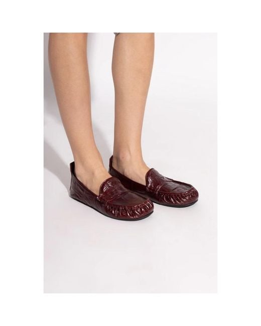 Acne Brown Loafers