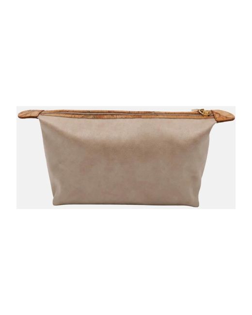 Alviero Martini 1A Classe Brown Toilet Bags