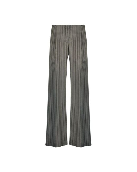 Christopher Esber Gray Wide Trousers