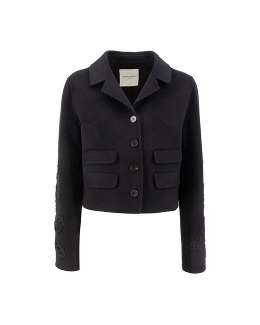 Ermanno Scervino Black Light Jackets