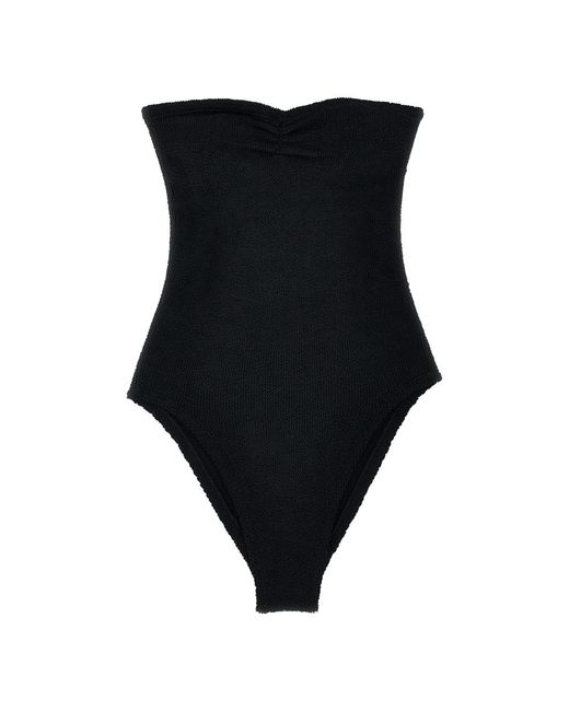 Hunza G Black Swimsuits
