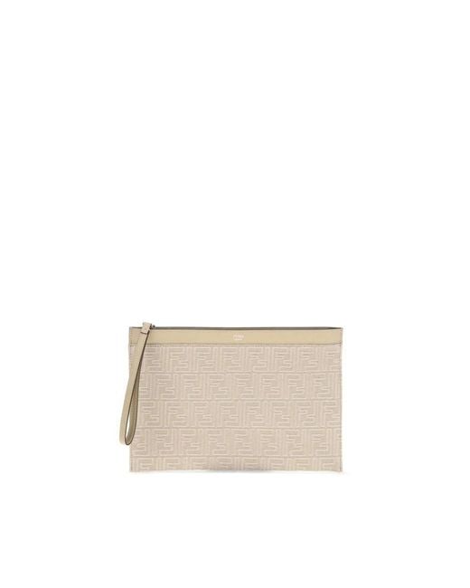 Fendi Clutches in het Natural voor heren