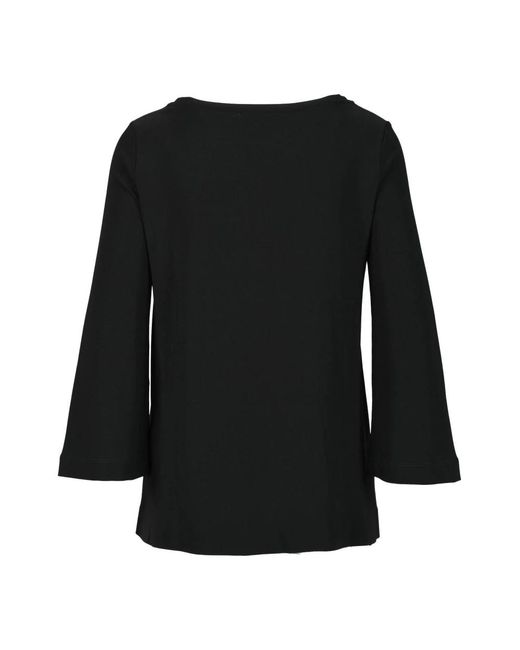 Max Mara Vrijetijdsblouse in het Black