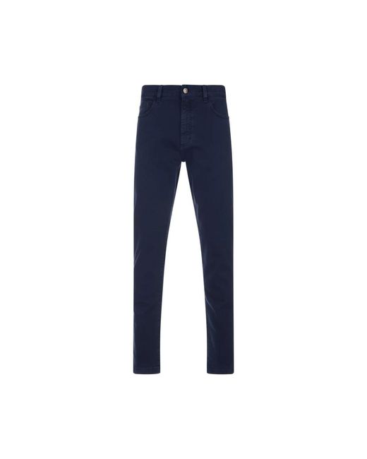 Zegna Blue Slim-Fit Jeans for men
