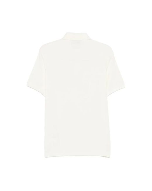 Emporio Armani White Polo Shirts for men