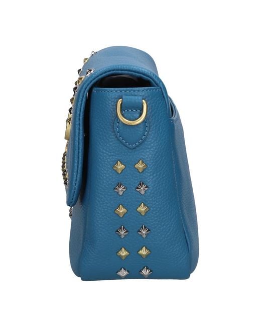 La Carrie Blue Shoulder Bags