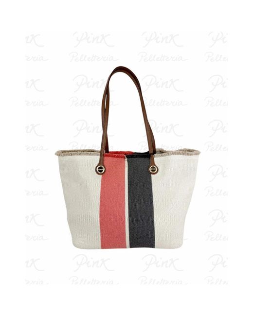 Tote Bags di Borbonese in Red