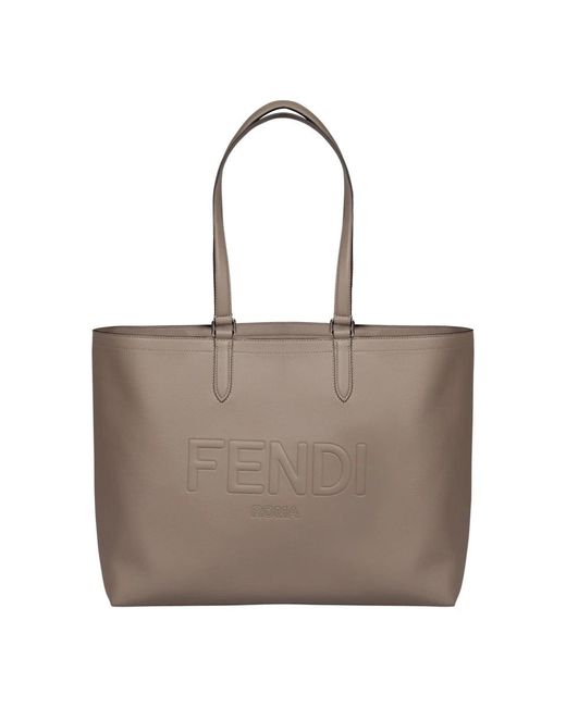 Fendi Brown Tote Bags for men