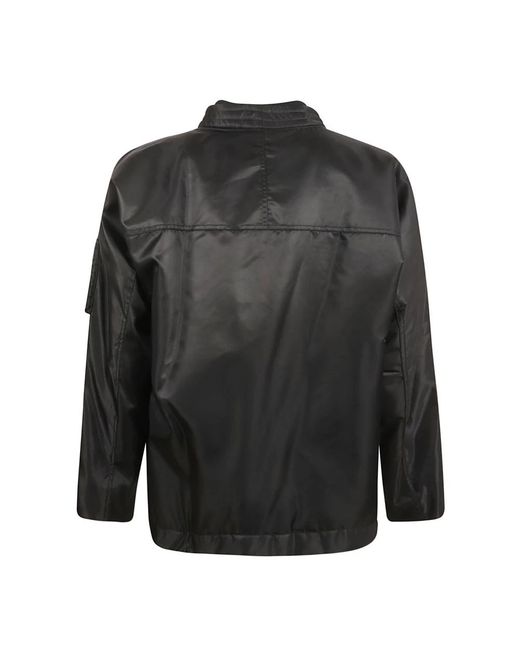 Marcelo Burlon Black Bomber Jackets for men