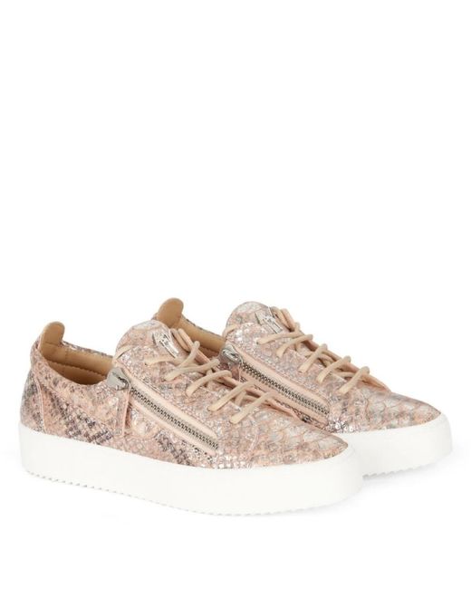 Giuseppe Zanotti Pink Sneakers