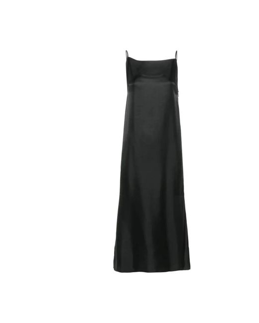 Vestido mini negro - estilo elegante Loulou Studio de color Black
