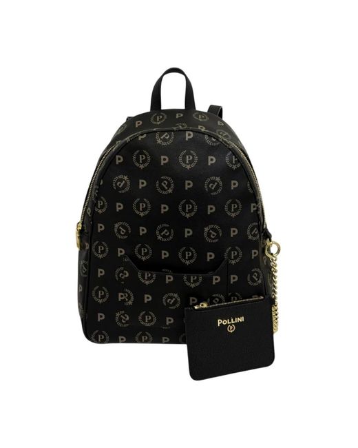 Pollini Black Backpacks