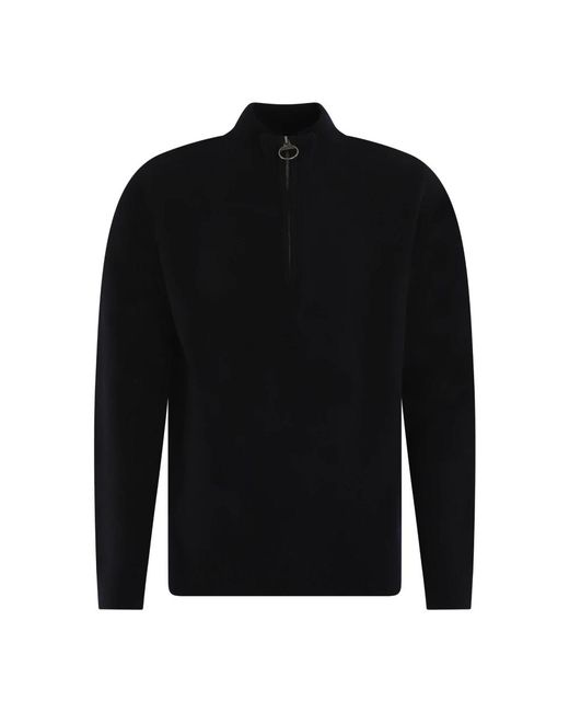 Barbour Black Turtlenecks for men