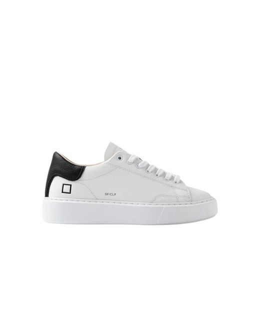 Date Schoenen ,Wit ,Sneakers in het White