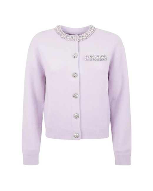 Cardigans di Self-Portrait in Purple
