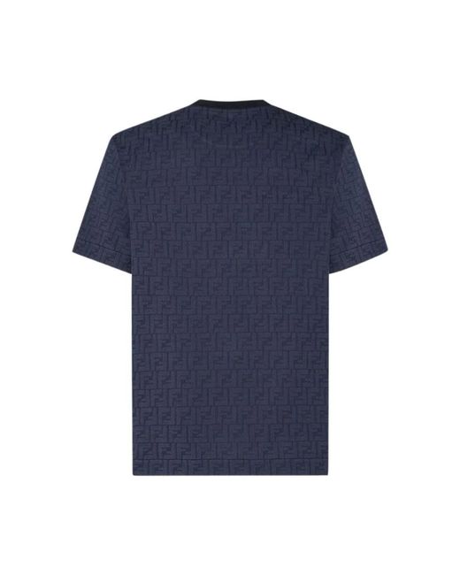 Fendi Blue T-Shirts for men