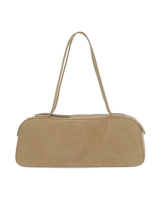 Khaite Natural Shoulder Bags
