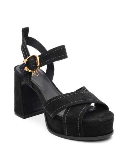 Ash Black High Heel Sandals