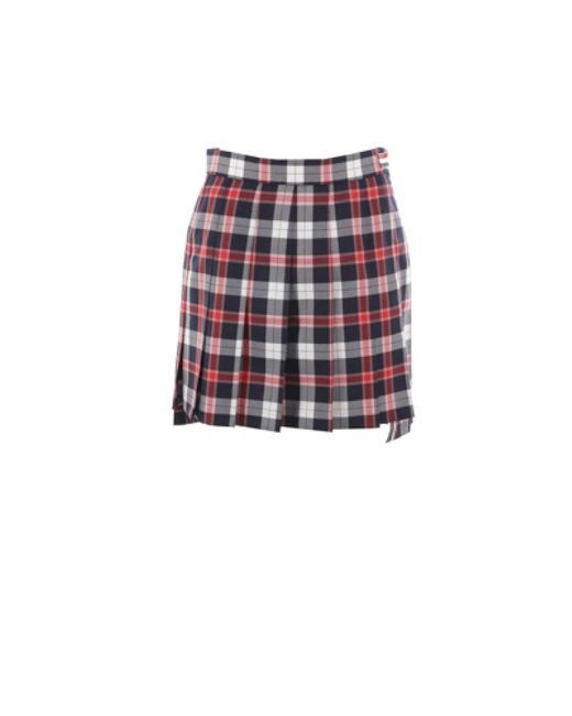Thom Browne Red Short Skirts