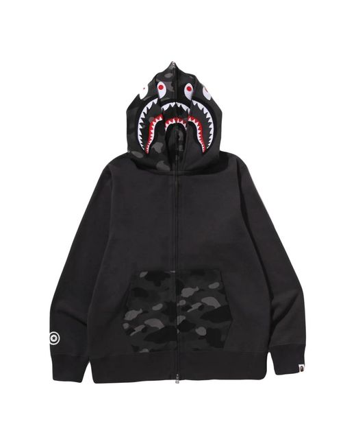 A Bathing Ape Zip-Throughs in het Black voor heren
