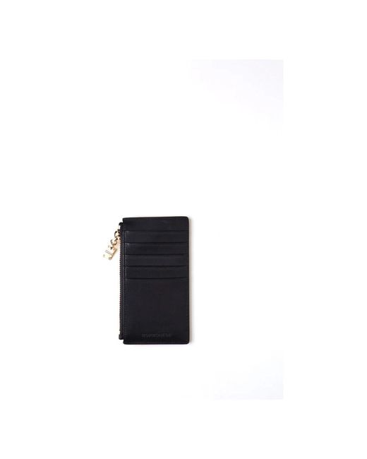 Borbonese Black Elegante kreditkarten-clutch