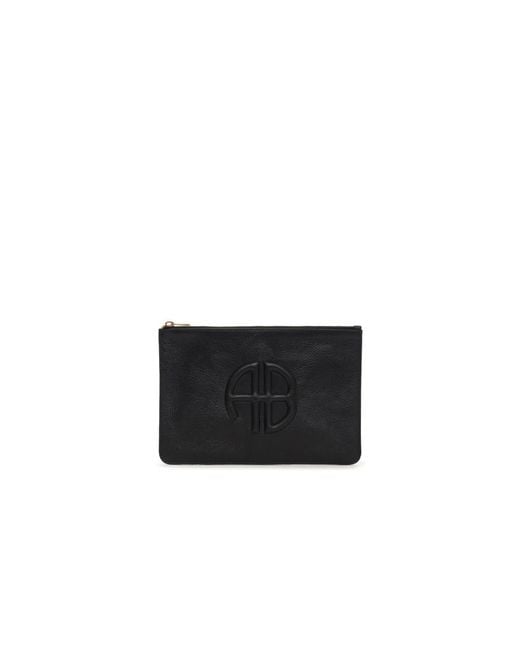 Anine Bing Black Clutches