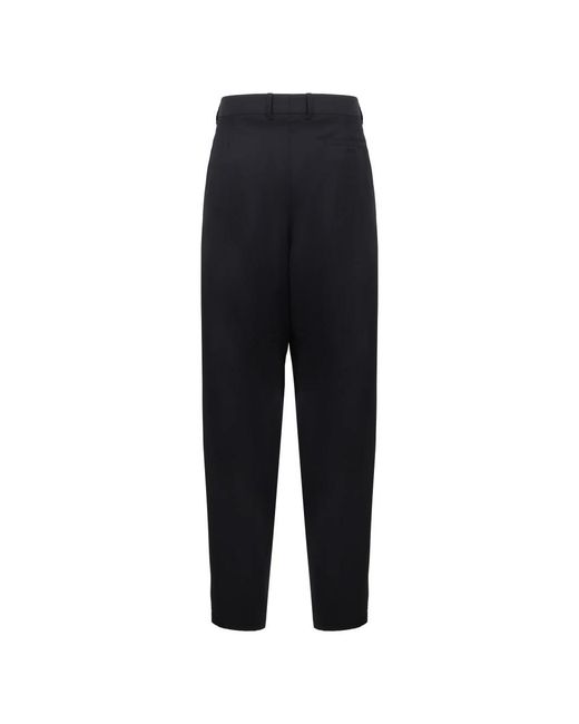 Giorgio Armani Black Slim-Fit Trousers for men