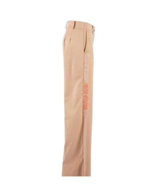 Nenette Natural Wide Trousers