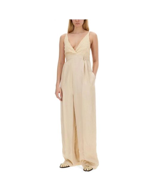 Alysi Jumpsuit in het Natural