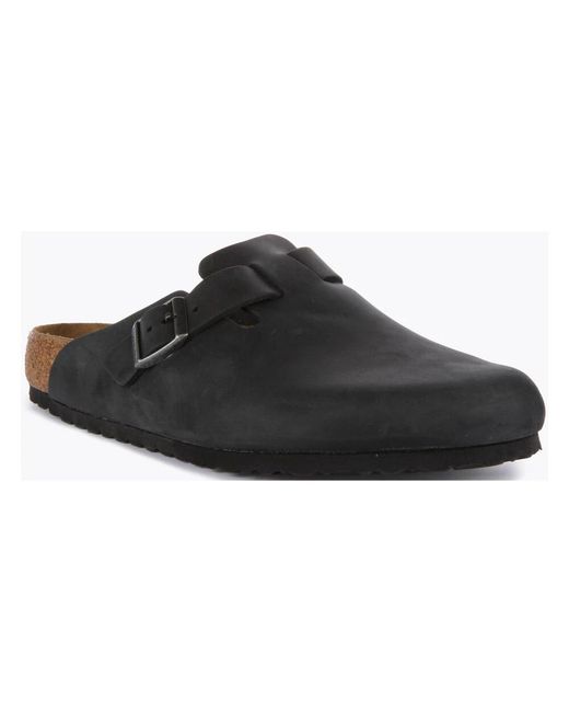 Birkenstock Black Clogs for men