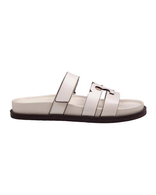 Tory Burch Sliders in het Pink