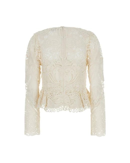 Blouses Sea de color White