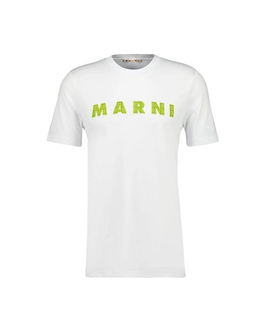 Marni White T-Shirts for men
