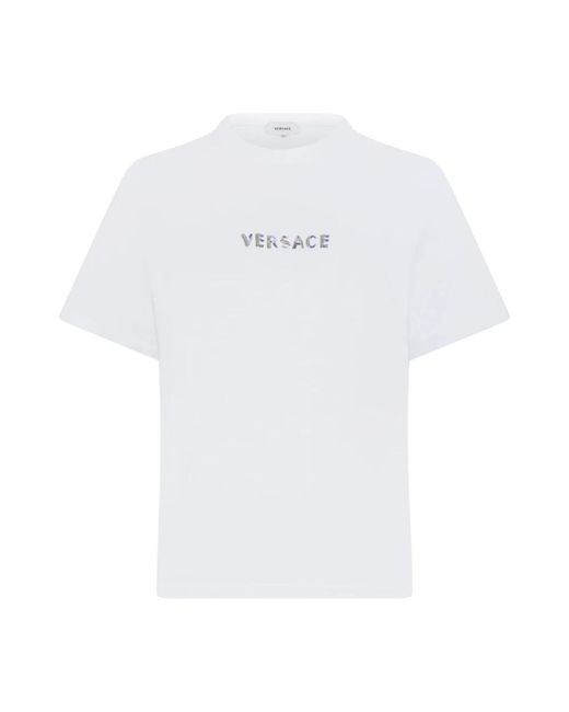 T-Shirts Versace de color White