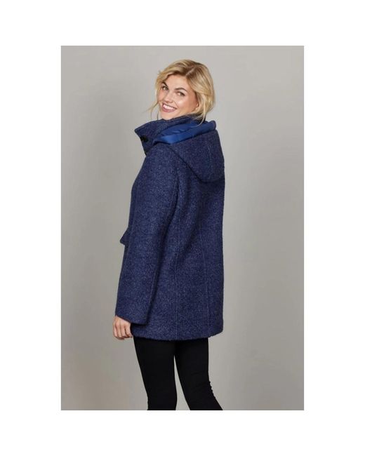Junge Blue Single-Breasted Coats