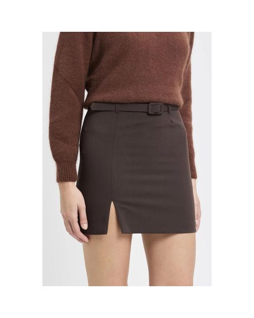 Kaos Korte Rok in het Brown