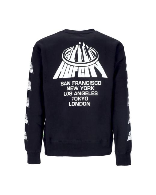 Huf Sweatshirts in het Blue voor heren
