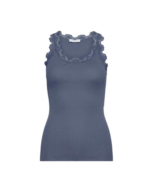 Sleeveless Tops di Rosemunde in Blue