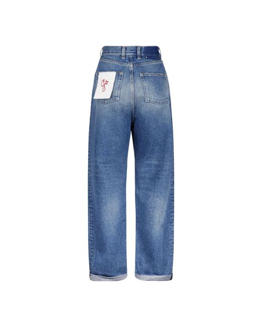 Golden Goose Deluxe Brand Blue Loose-Fit Jeans
