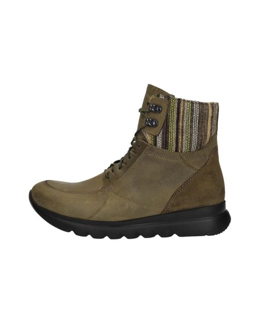 Wolky Grenada Veterschoenen in het Brown